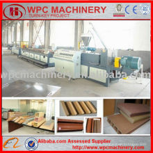 Holz-Kunststoff-Composites Produktionslinie, WPC Maschine Linie